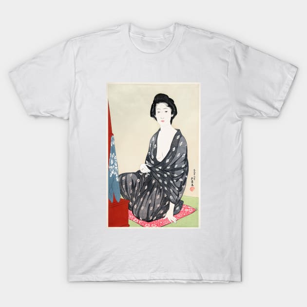 Woman in Summer Clothing T-Shirt by Melty Shirts